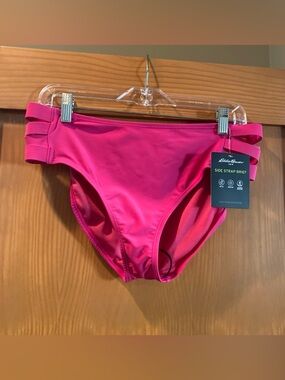 Women’s Bikini Brief  Wide Side Strap Hot Pink NWT